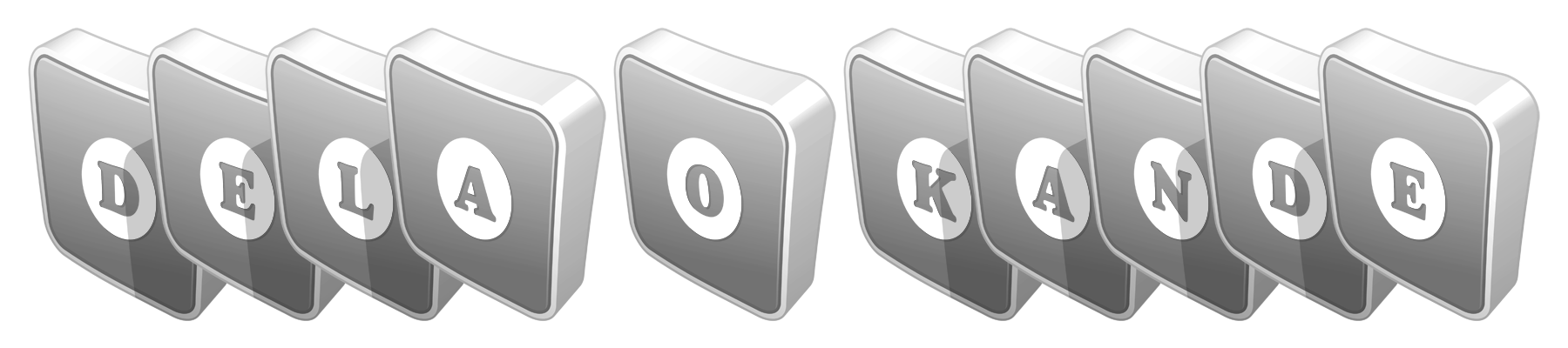 Dela O Kande silver logo